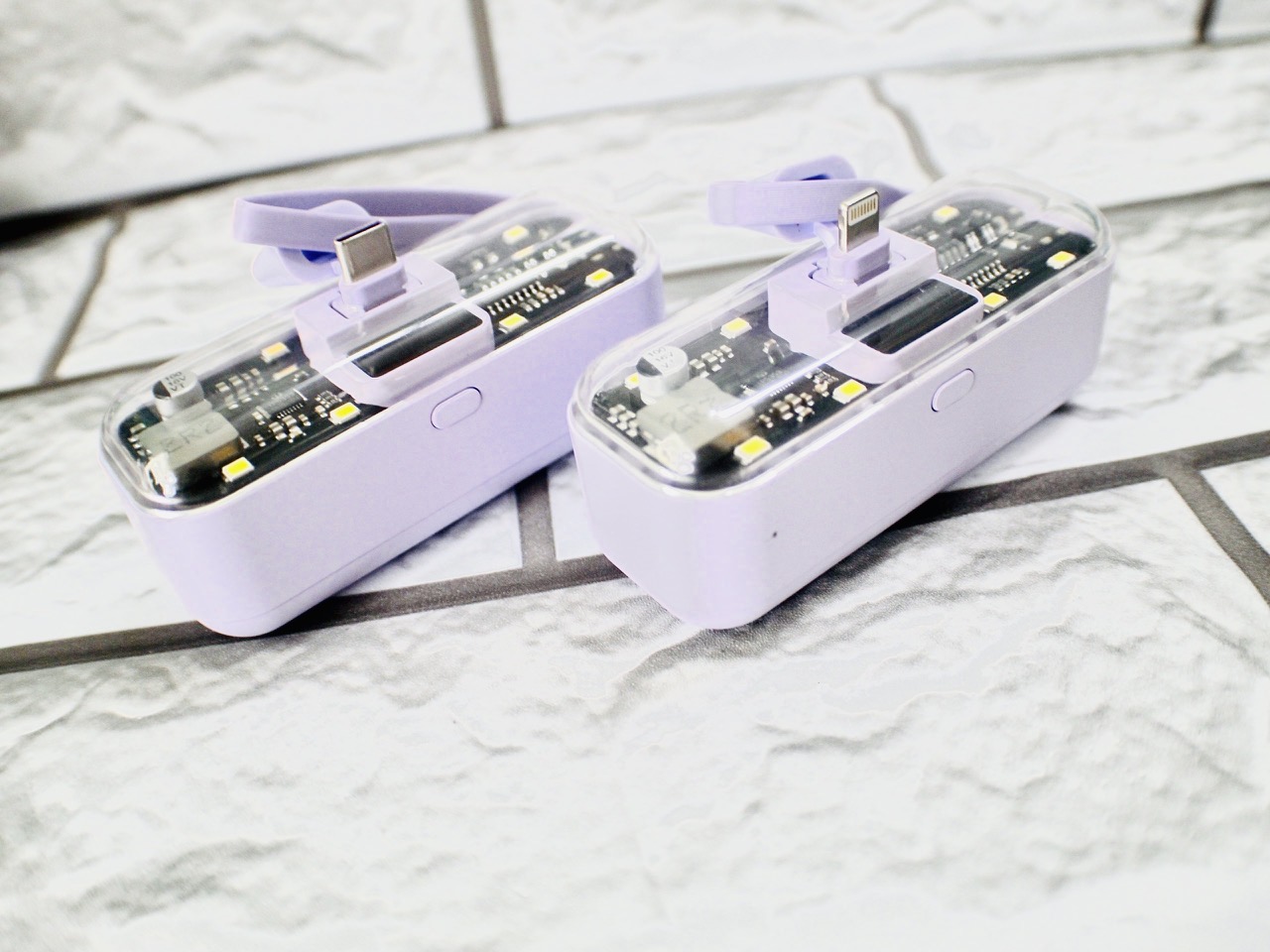 Pin Sạc Dự Phòng LINRUI LR011 5000mAh Nhỏ Gọn, Đèn LED Hiển Thị Dung Lượng Pin, Đầu Ra TYPE C- Hàng Chính Hãng