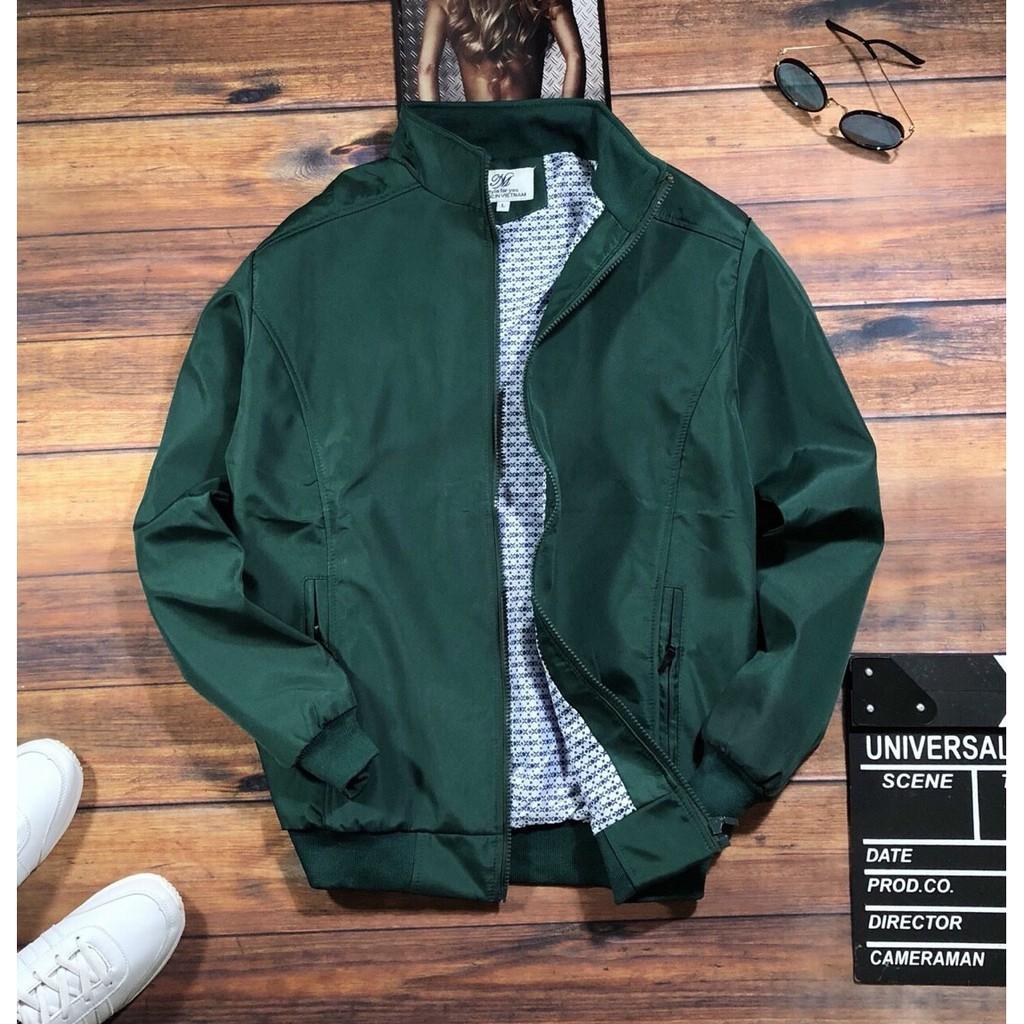 Áo khoác dù nam Unisex ️ áo BOMBER Hàn Quốc 2 lớp chống nắng có lót bên trong - AK017