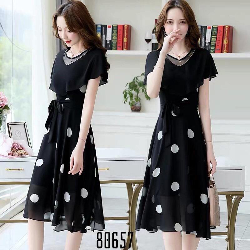 ĐẦM XÒE CHẤM BI SIÊU SANG CHẢNH DÀNH CHO CÁC QUÝ CÔ