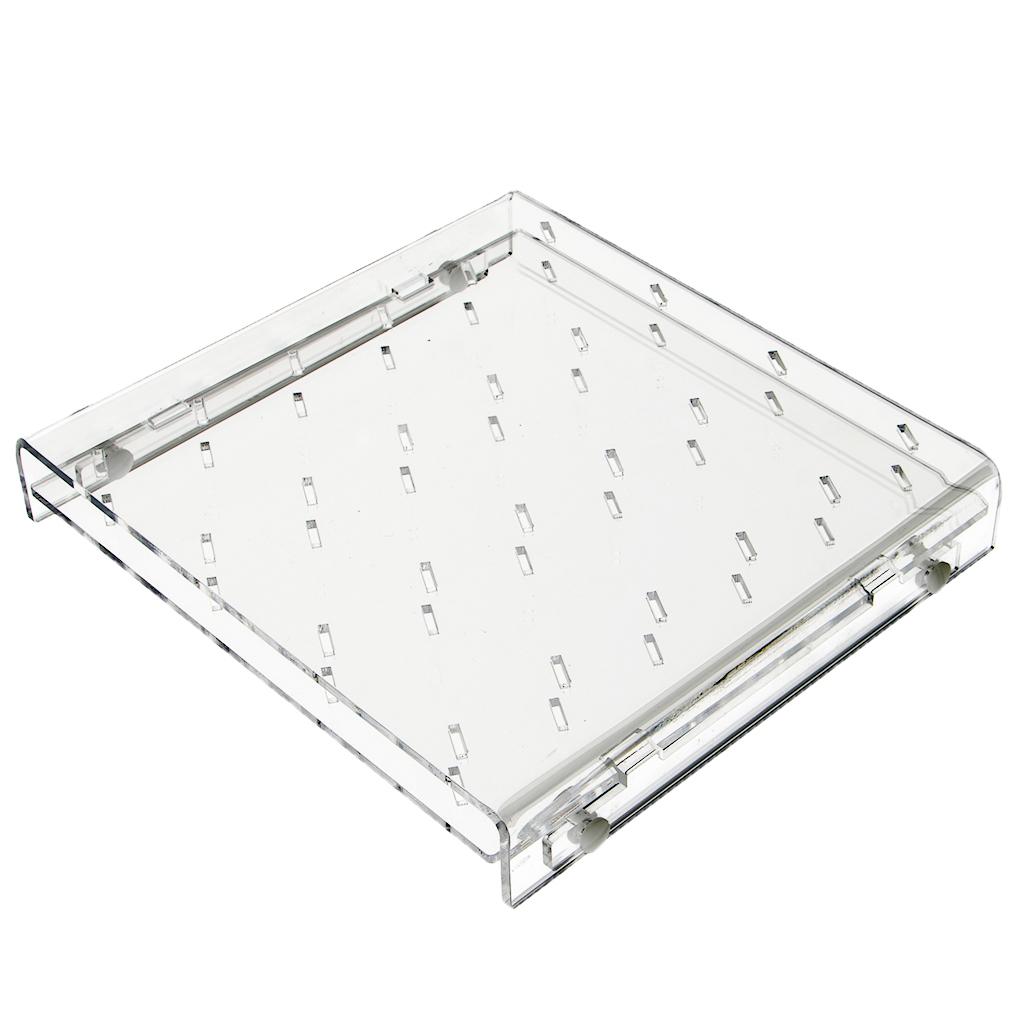 2 Pcs Acrylic Ice Pop Display Stand for Wedding Bakery Shop Decor Clear