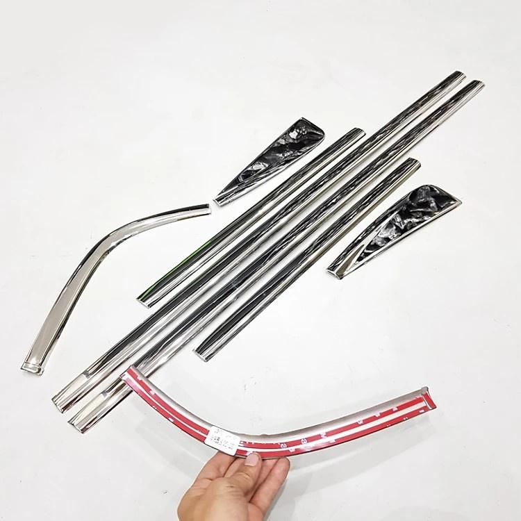 Bộ Ốp, Nẹp chân kính Mazda BT-50 đời 2014- 2022 Inox không rỉ , Sáng bóng