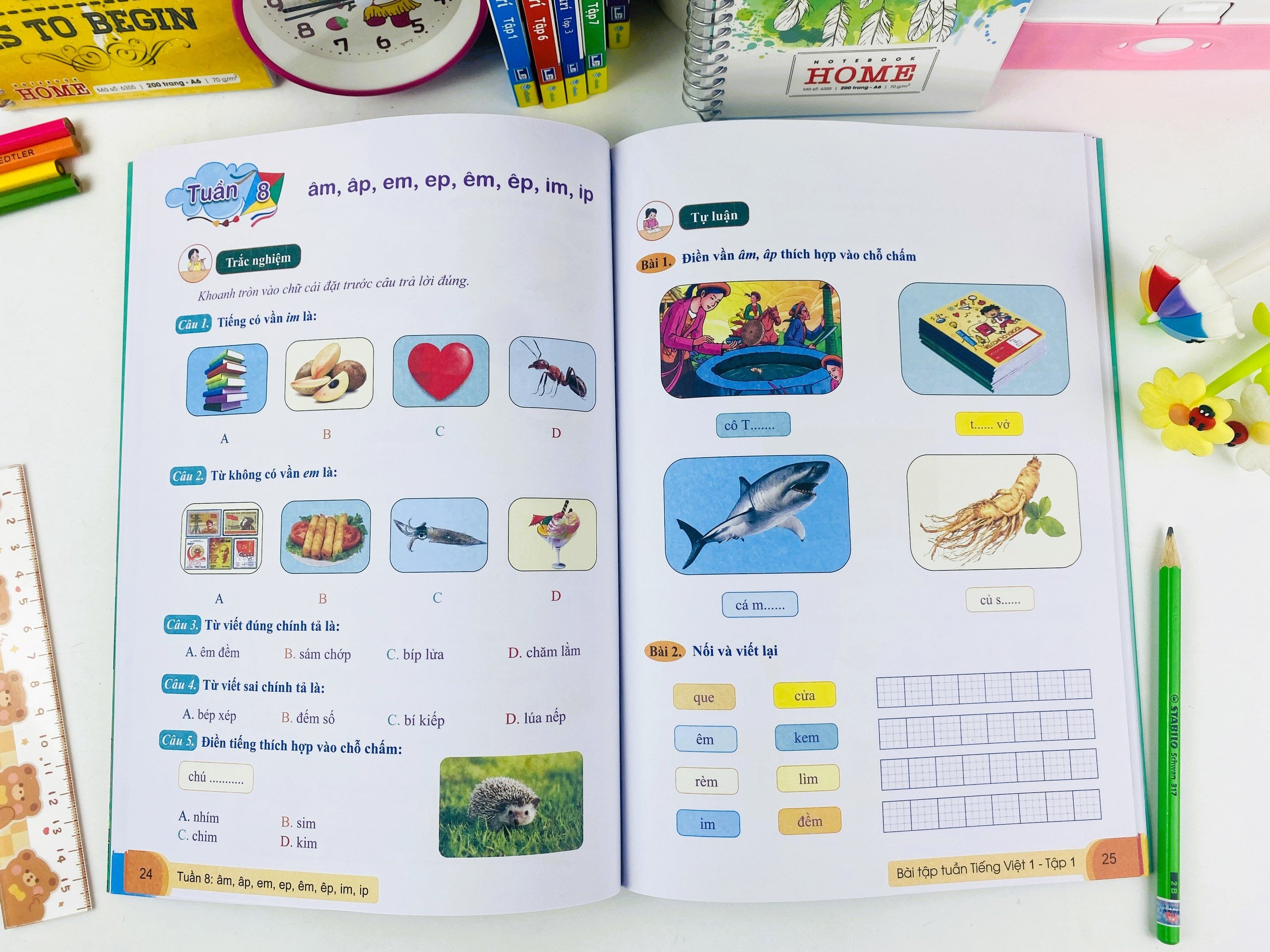 Sách - Bài Tập Tuần Tiếng Việt Lớp 1 - Biên Soạn Theo Chương Trình GDPT Mới - Cánh Diều - ndbooks