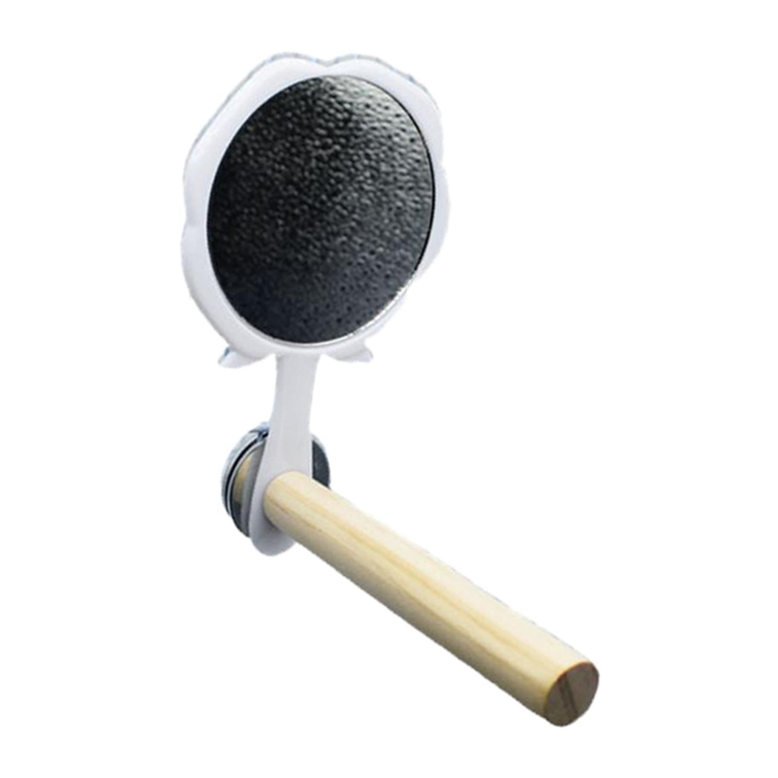 Wooden Bird Mirror Stand Platform Toys for Parrot B