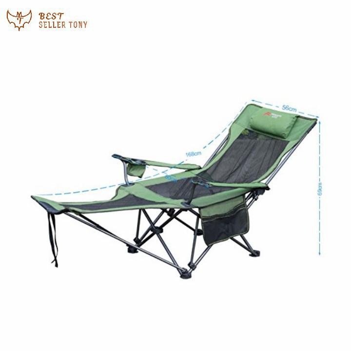 Ghế du lịch xếp gọn vải dày chịu lực đến max 150Kg 2019