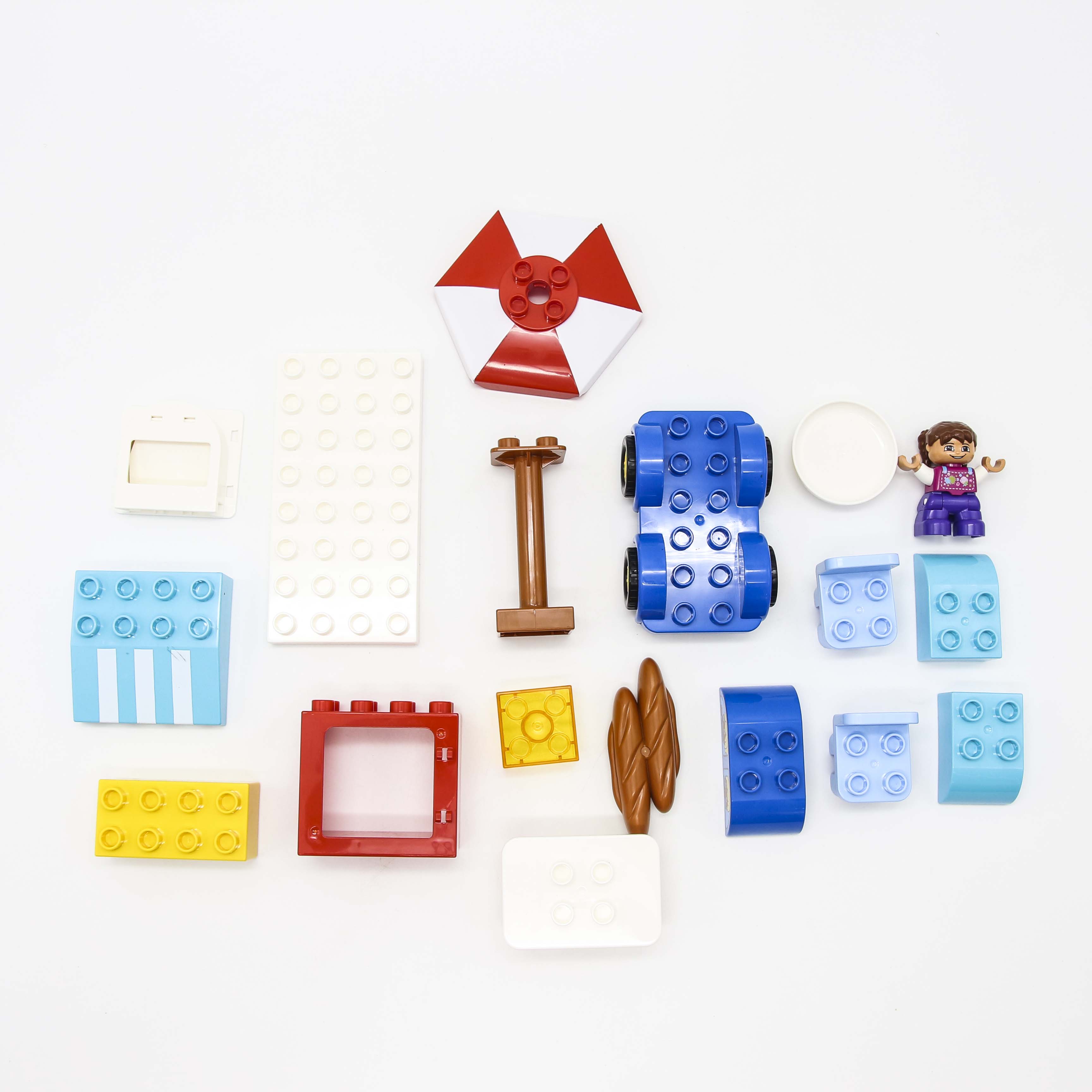 Bộ đồ chơi lắp ghép xếp hình Smoneo Duplo - 20 mảnh ghép Toyshouse - 77002