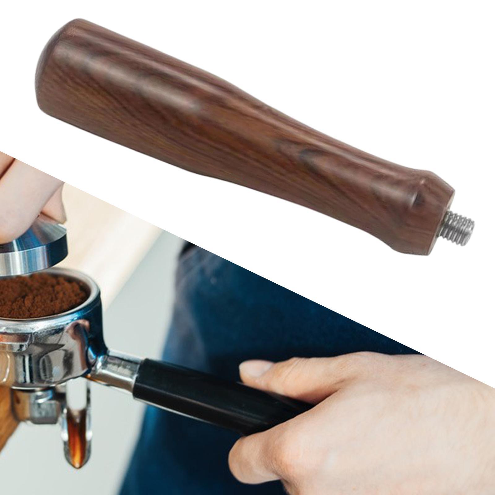 Professional Portafilter Handle Replacement Part Wooden for Coffee Machine