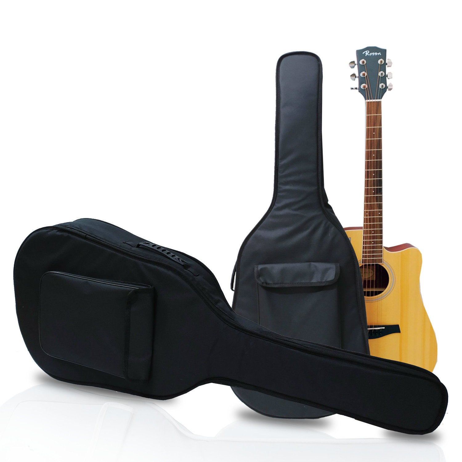 Bao đựng đàn guitar acoustic và classic  B3L01 41inch vải Dù 3 lớp nhiều mầu sắc