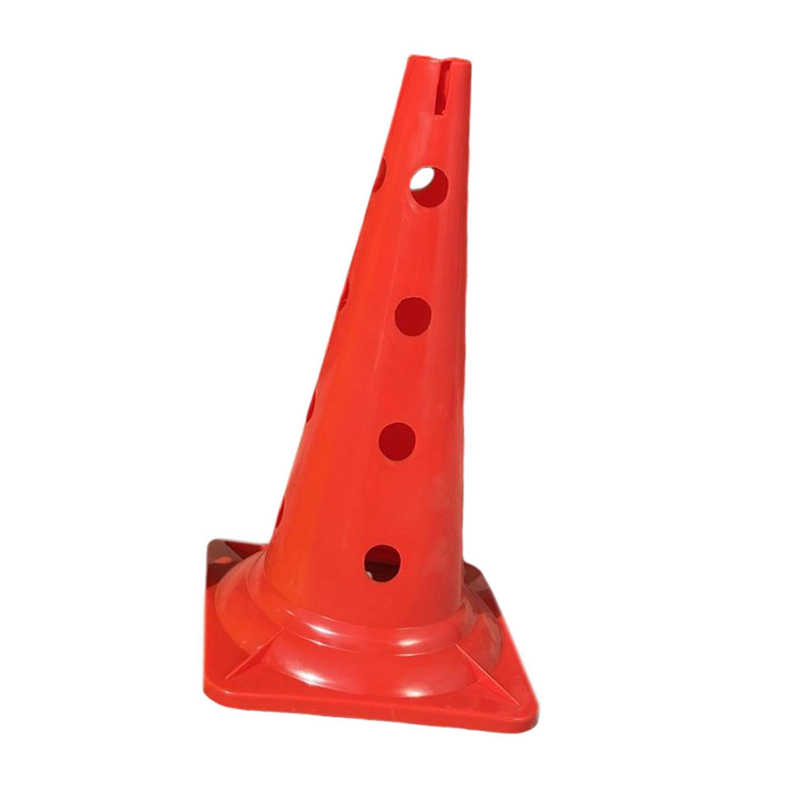 20 inch Thickened Sport Training Cone with Hole for Soccer Basketball