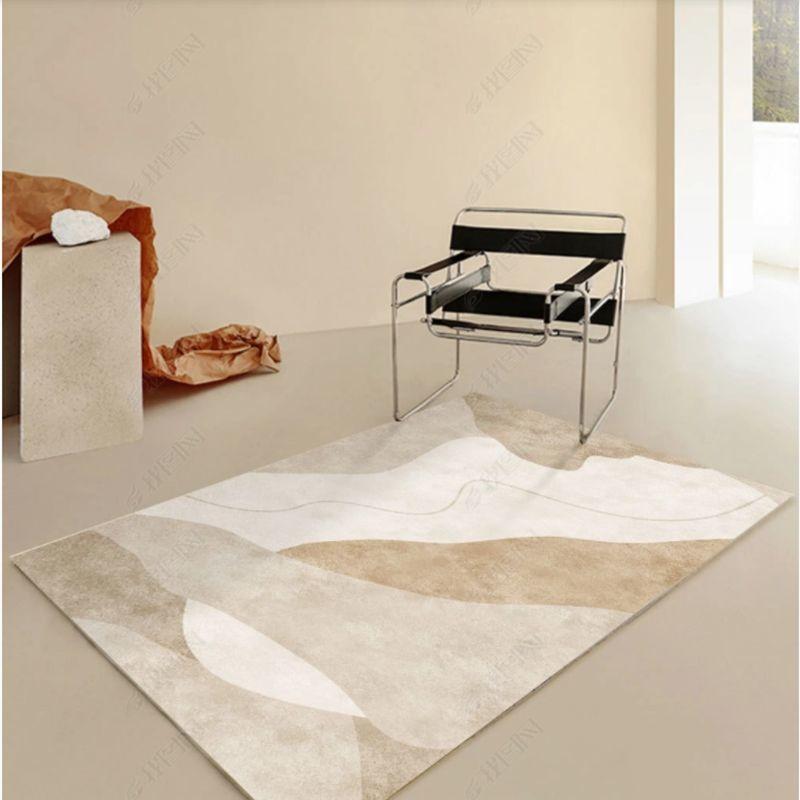 Thảm Lót Sàn Bằng Vải Lông Phong Cách Bắc Âu Hiện Đại