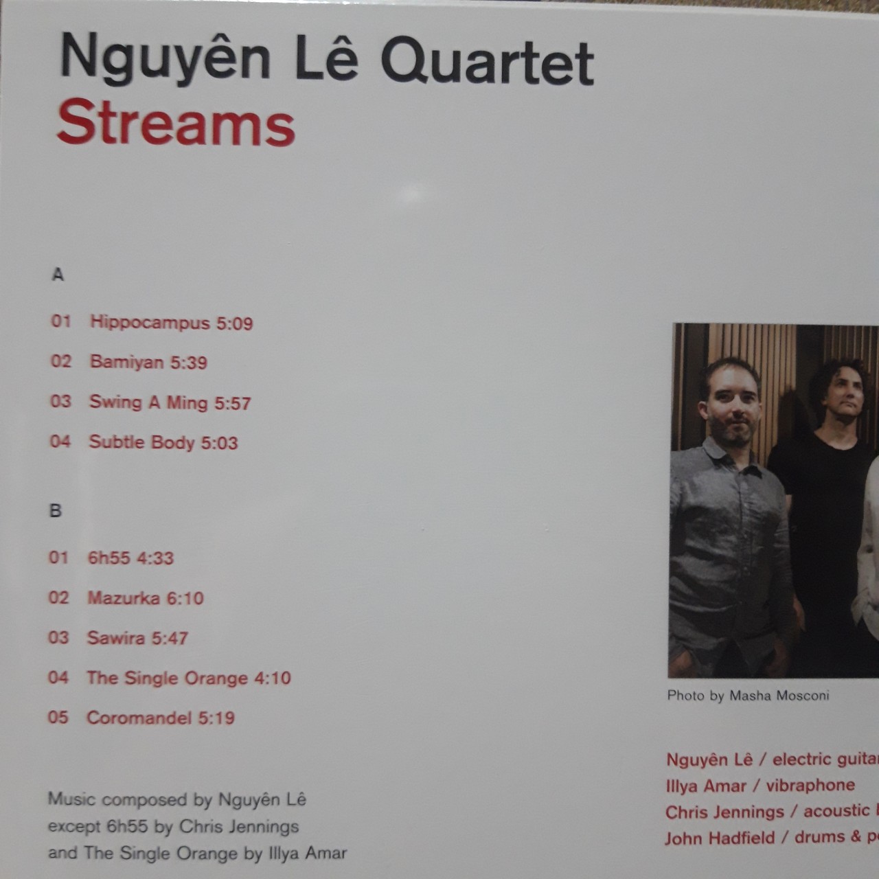 Đĩa than - LP - Nguyen Le Quartet  Stream - New vinyl record