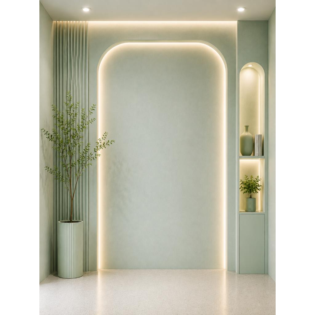Phông Nền Livestream 5D Decor Tối Giản Sang Trọng Cho Góc Live - LPT 7