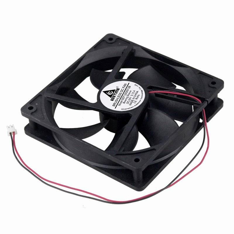 1 Piece Gdstime 11mm x 11mm 1-Wire DC Cooling Fan 14V 1 inches 11x11x11mm 11cm Brushless Industrial Machine Cooler