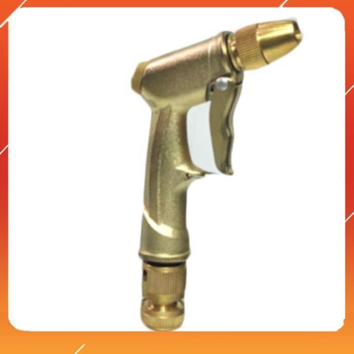 Bộ dây vòi xịt bơm nước tưới rửa , tăng áp 3 lần, loại 15m 206701-1 đầu đồng,cút đồng