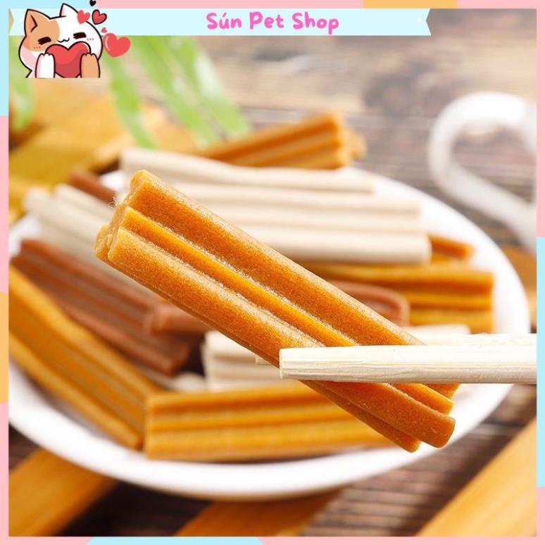 Xương gặm làm sạch răng Yaho cho chó mèo 265gr