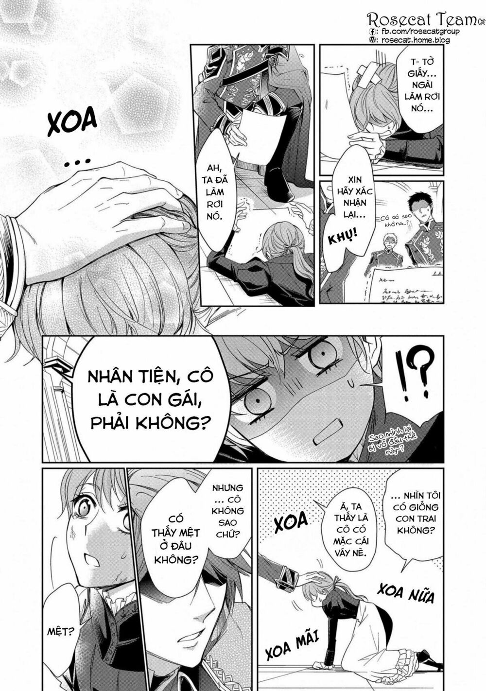 con gái bá tước bỗng thành vị hôn thê của thái tử điện hạ chapter 1 9