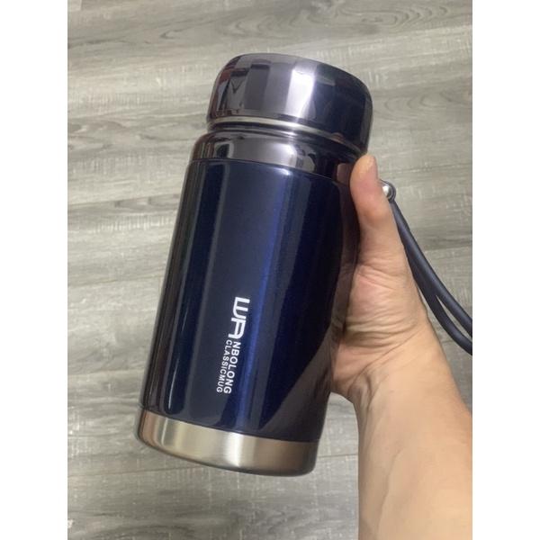 Bình giữ nhiệt WANBAOLONG 1000ml nắp kim cương