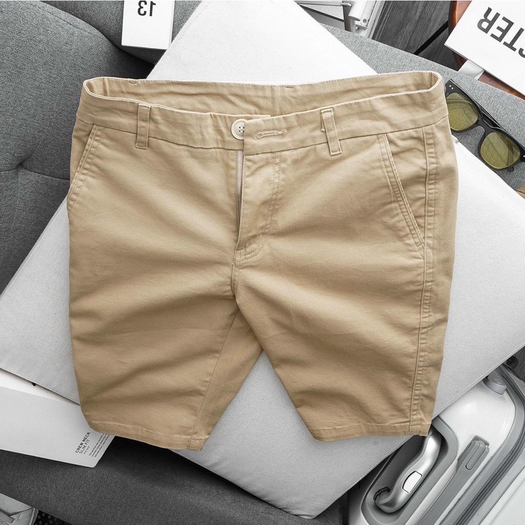 Quần short kaki nam VNXK có logo phía sau - LASTORE MENSWEAR