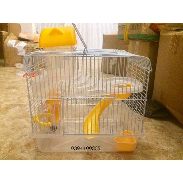 Lồng hamster hoàng tử size chung đế trong 27 x 21 x 30 cm