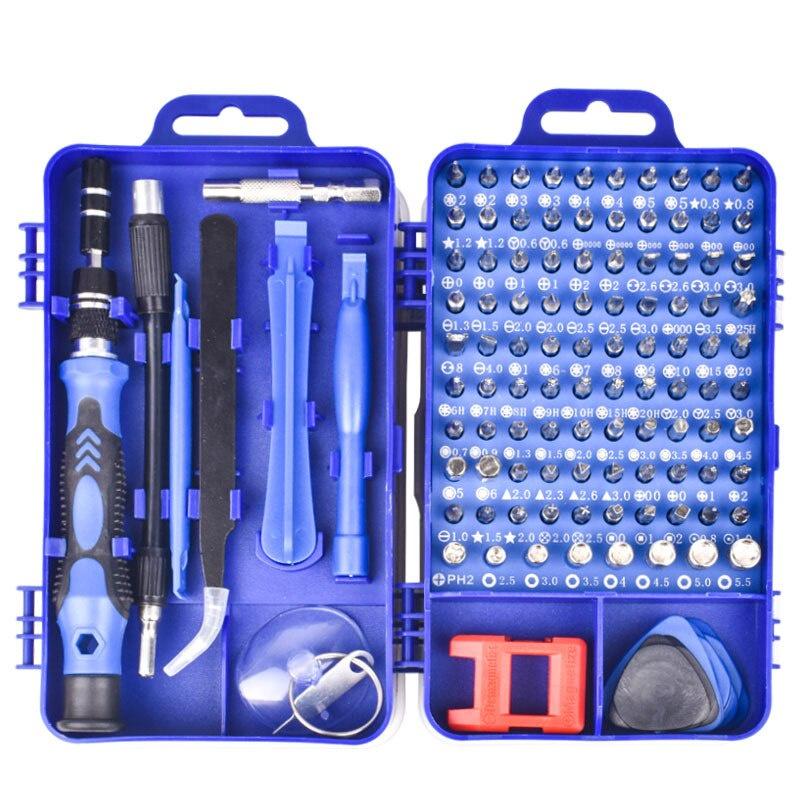 115 Screwdriver Set Mini Precision Screwdriver Multi Computer PC Mobile Phone Device Repair INSULATED Hand Home Tools