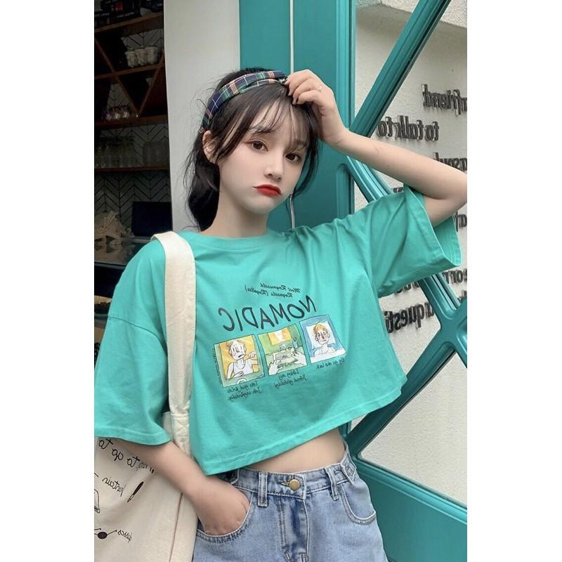 Croptop nữ Áo crop Nomadic form rộng siêu xinh