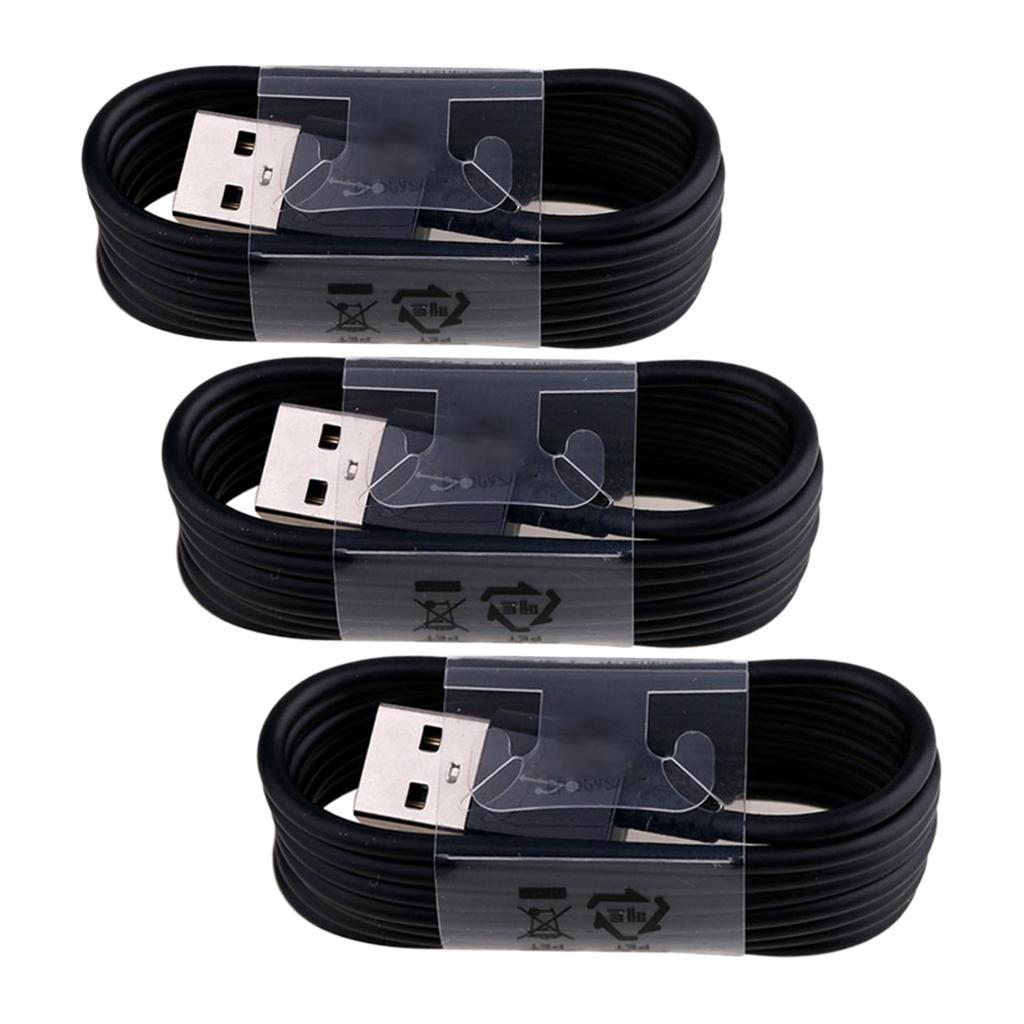 USB Type C Charger Cable Data Cord 3PCS 4ft for Galaxy S10 S9 active S9+