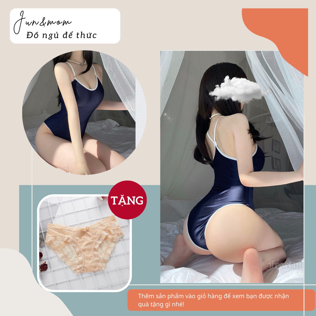 Bodysuilts nữ  Jun&mom DN62, đồ ngủ sexy gợi cảm - váy ngủ sexy