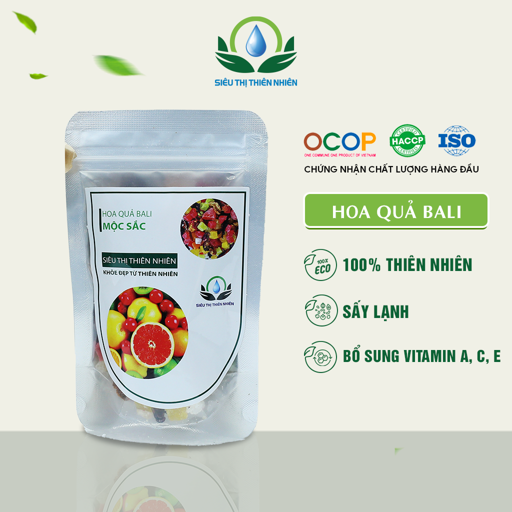 Trà Hoa Quả Bali Sấy Khô SIÊU THỊ THIÊN NHIÊN Giúp Cơ Thể Nâng Cao Sức Đề Kháng, Giảm Stress
