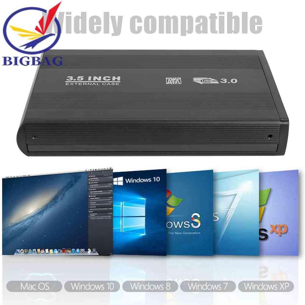 Hộp Đựng Ổ Cứng Gắn Ngoài HDD 3.5 inch SATA - Usb 3.0