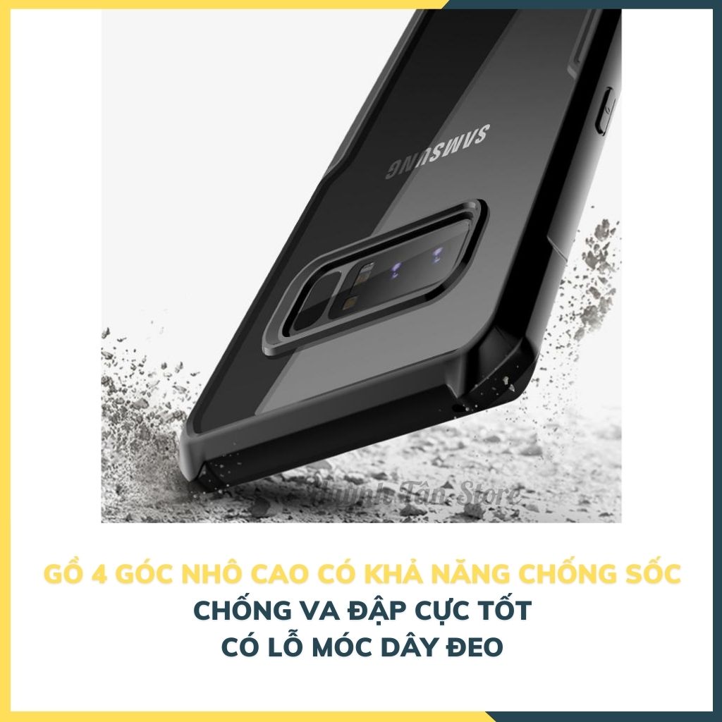 Ốp lưng chống sốc XUNDD cho samsung note 8 bảo vệ camera - hàng nhập khẩu
