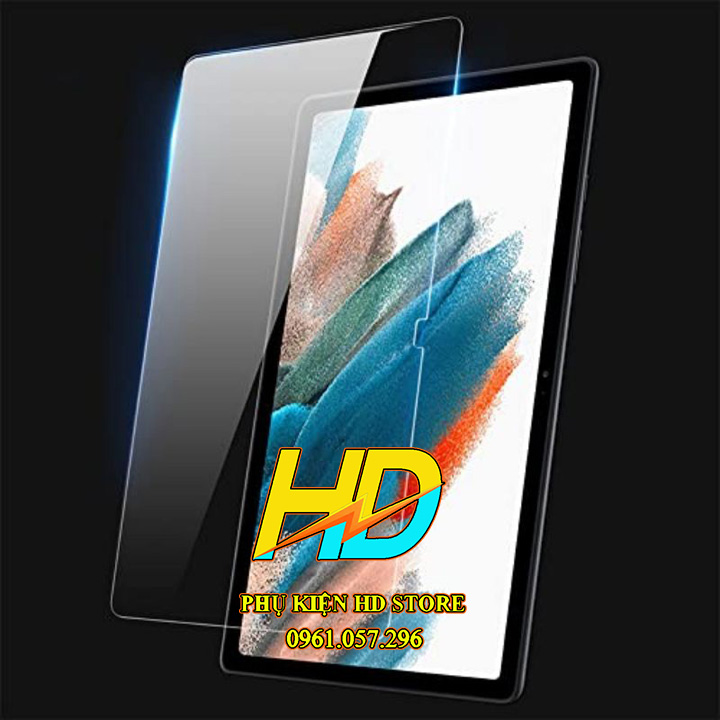 Dán màn hình dành cho Samsung Tab A8 - 10.5 inch 2022 X200/X205 Kính Cường Lực Chính Hãng Glass Pro Độ Cứng 9H, Hạn Chế Vân Tay, Bảo Vệ Màn Hình- Hàng Chính hãng