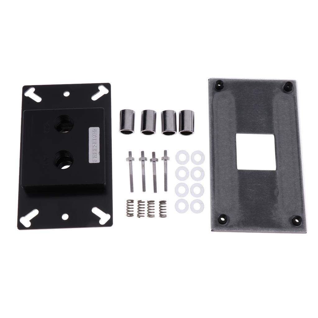 Metal PC CPU Water Cooling Block Copper Base Cool Inner Channel
