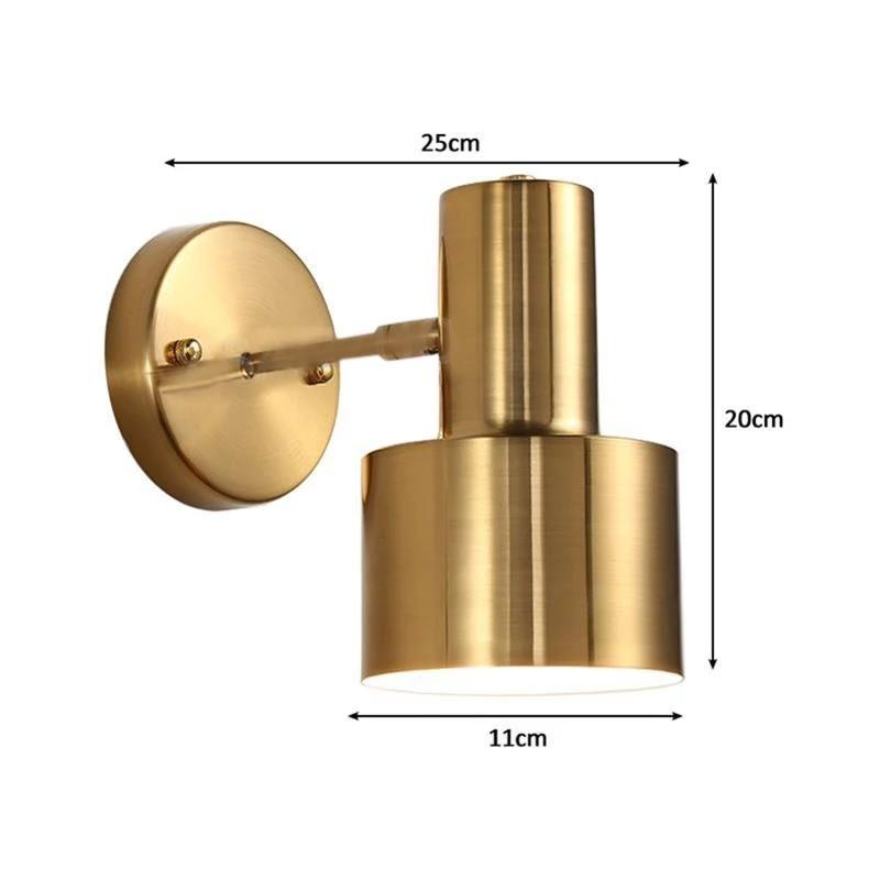 Đèn tường rọi decor mùa vàng soi tranh 339 mạ vàng trang trí gương, phòng ngủ kiểu cách phù hợp nhiều không gian