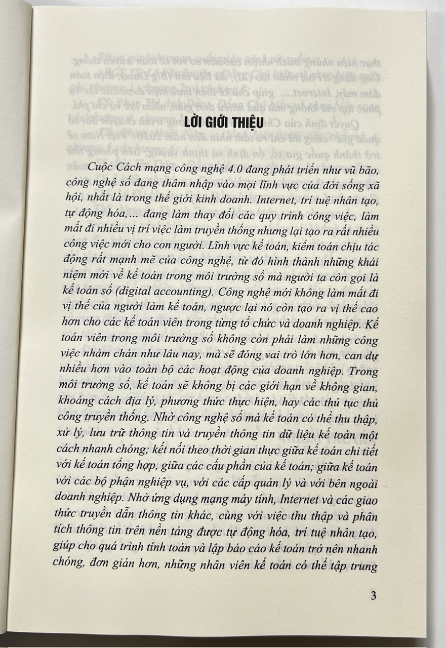 Sách - Giáo TRình Kế Toán Trong Môi Trường Số