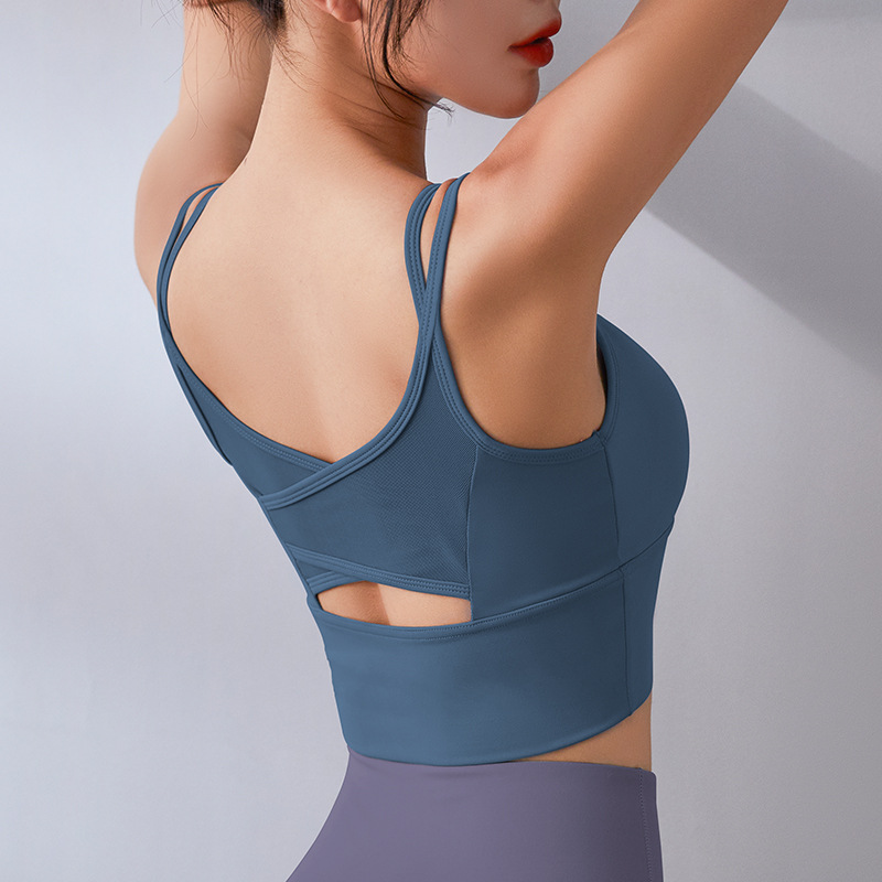 Áo Bra áo tập Yoga áo tập gym cao cấp áo chạy thể dục áo ngực phong cách Châu Âu mã 0012
