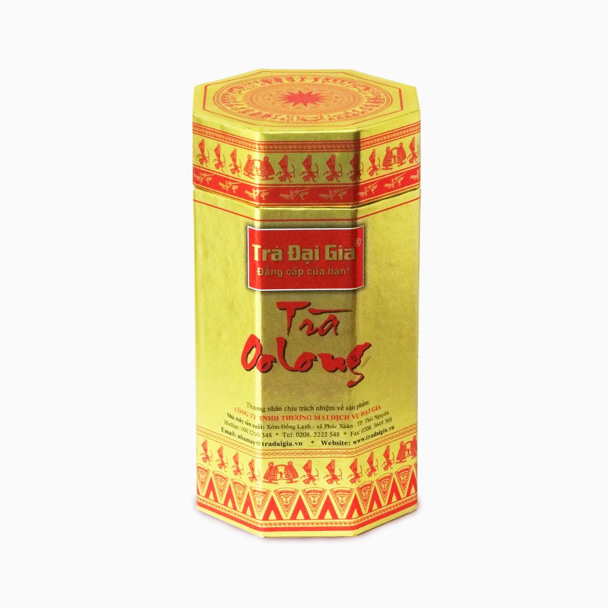 Trà Oolong hộp bát giác 100g - Trà Đại Gia