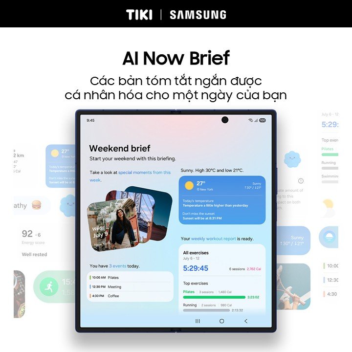 Điện thoại Samsung Galaxy Z Fold7, Điện thoại AI, Camera 200MP, Màn hình 8.0&quot; tối ưu đa nhiệm, Mỏng nhẹ nhất - Hàng Chính Hãng
