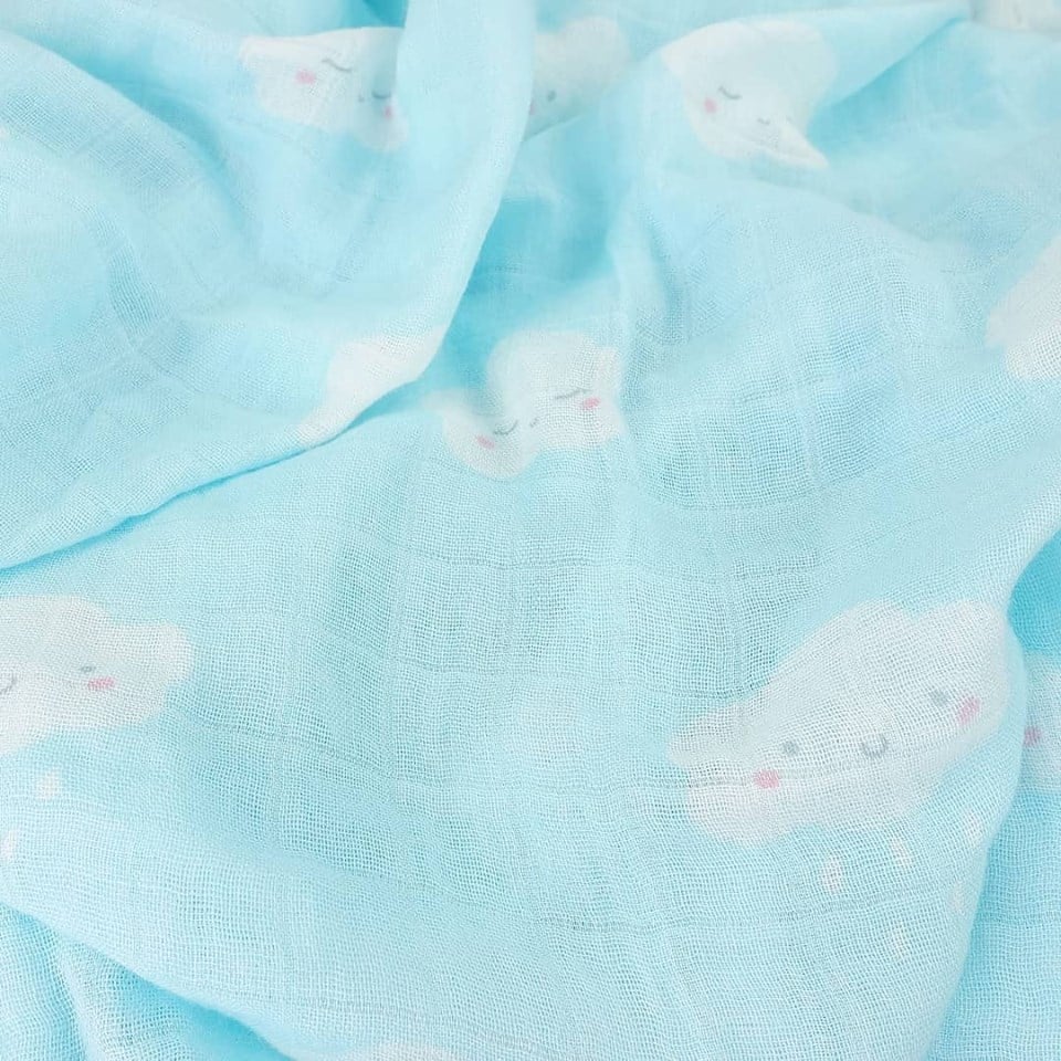 Khăn sợi tre đa năng Sofflin (Thái Lan) size XL 120x120cm