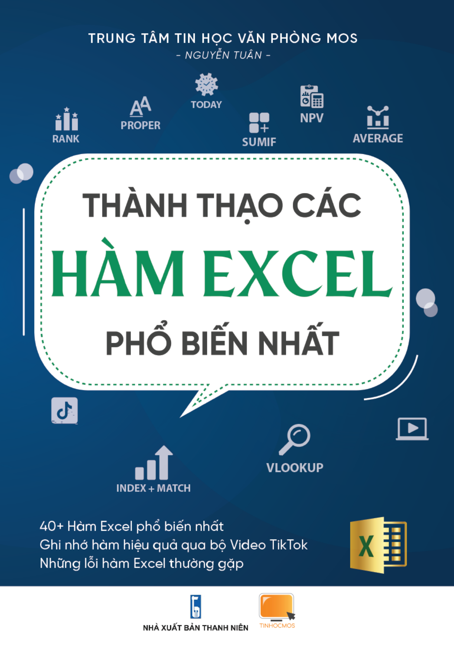 Sách Thành thạo các hàm Excel phổ biến nhất - tinhocmos