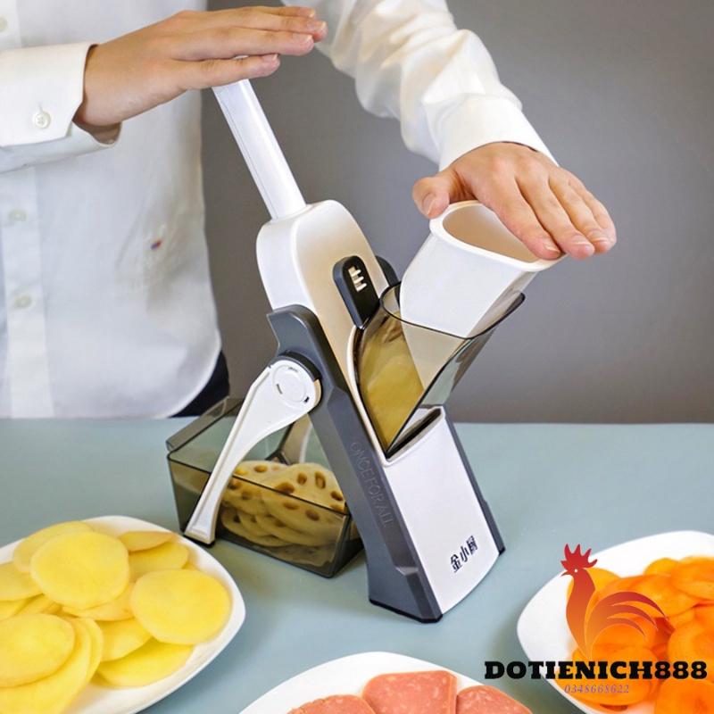 Dụng cụ thái lát, nạo bào rau củ quả, cắt thịt đông lạnh đa năng tiện dụng cho nhà bếp