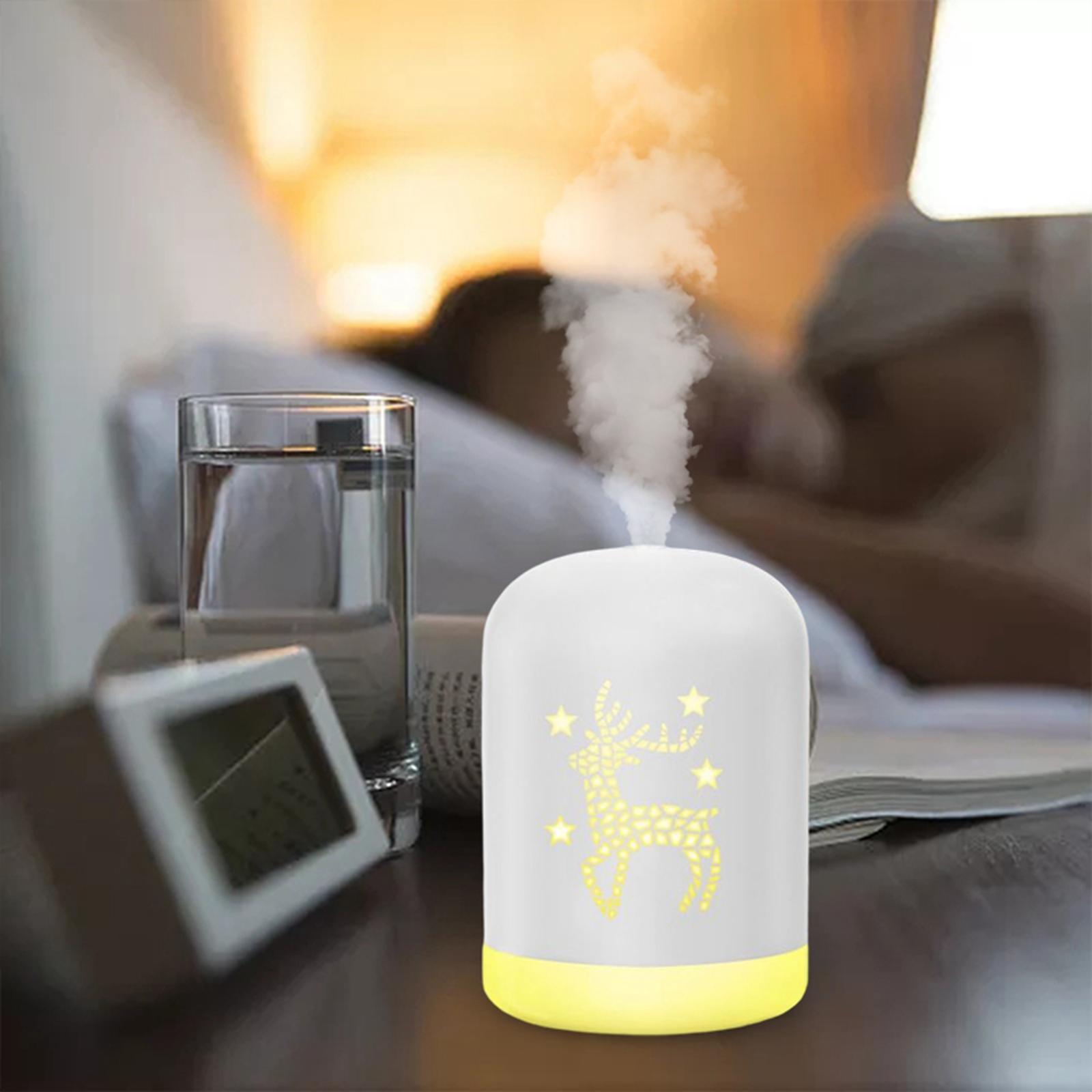 USB Humidifier Bedside Night  Air Humidifier for Desktop Home