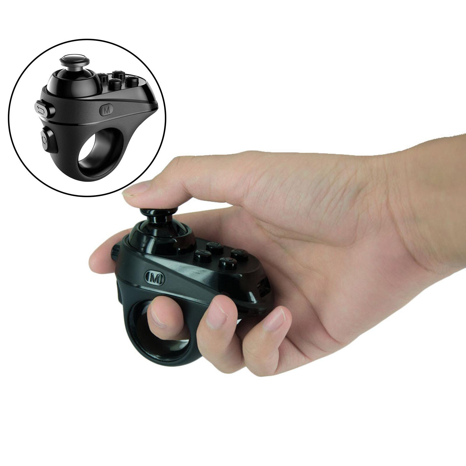 R1 Bluetooth Wireless Gamepad VR Remote Mini Ring Joystick for 3D Glasses