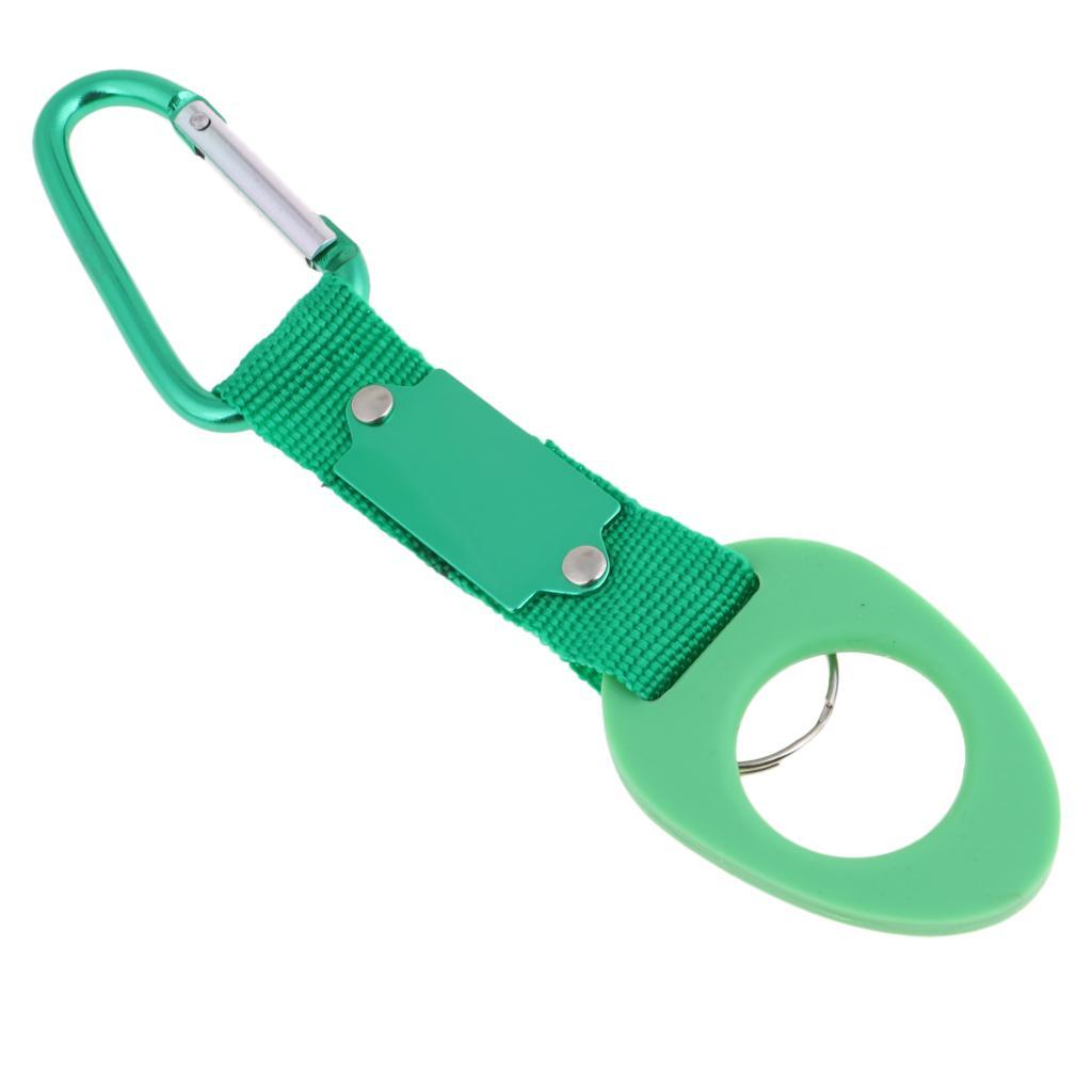 3pcs Water Bottle Carry Hooks Belt Hanging Strap Webbing Buckle Clip Holder
