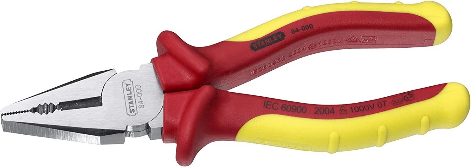 KỀM VDE 1000V ĐIỆN CAO CẤP 6", 7", 8" STANLEY 84-000 , 84-001 , 84-002 - HÀNG CHÍNH HÃNG