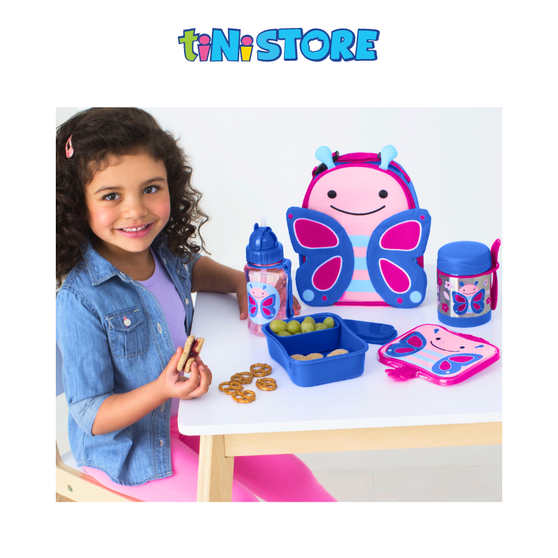 TiNiStore-Hộp đựng thức ăn giữ nhiệt Zoo Skip Hop - Bướm 252381