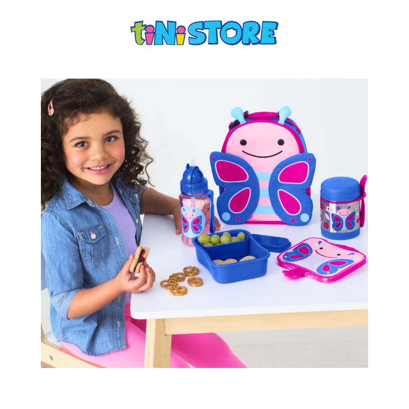 tiNiStore-Hộp đựng thức ăn giữ nhiệt Zoo Skip Hop - Bướm 252381