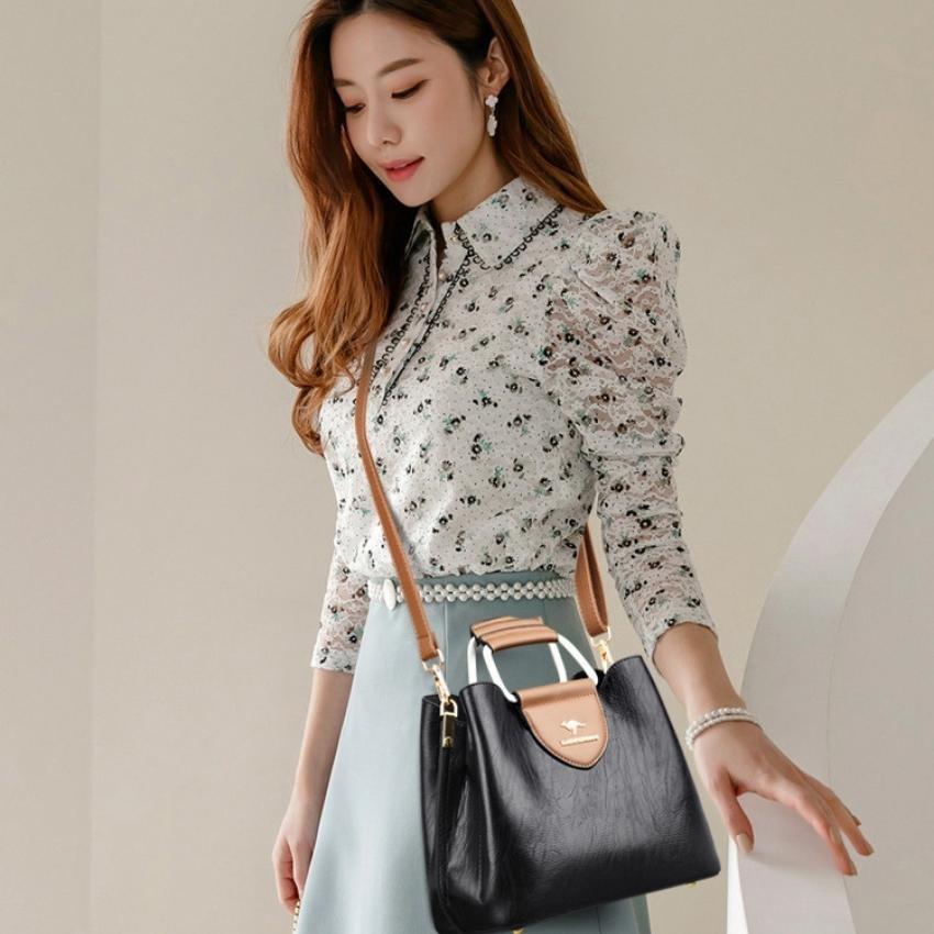 Túi xách nữ thời trang cao cấp công sở Hàn Quốc đẹp KAIDIFEINIROO KF06 (5860) Size 27cm