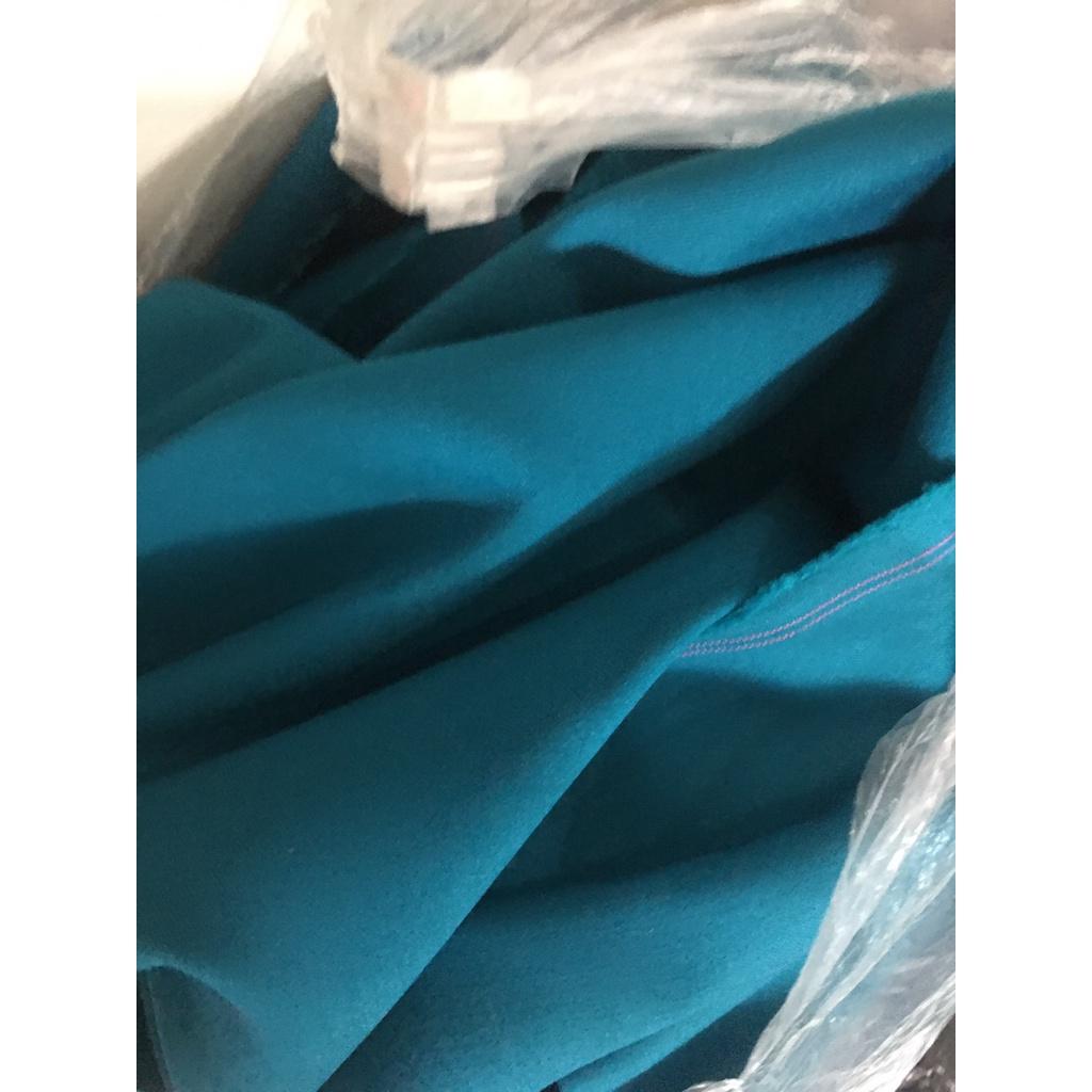 Bộ SCRUBS cổ tim phòng mổ, đồng phục phẫu thuật, Spa, phòng khám, Bác Sĩ, màu XANH NGỌC LÝ vải Thun co giãn Cao cấp