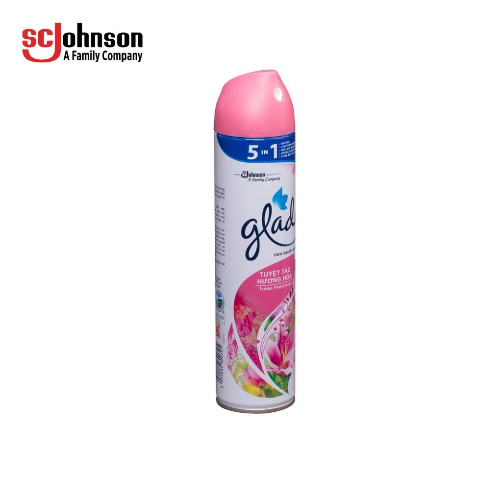 Bộ đôi GLADE Xịt thơm phòng Hương Cỏ Hoa 280ml x2