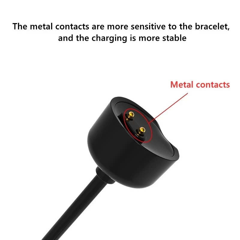 Dây Cáp Sạc Từ Tính cho Đồng Hồ Xiaomi Mi Band 5/ Mi Band 6/ Mi Band 7 - Hàng Nhập Khẩu