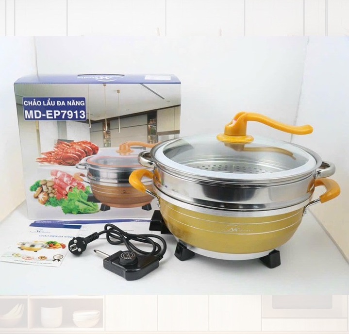 Nồi Lẩu Điện Đa Năng NK Media MD-EP7913 (3.5 lít) - Hàng Chính Hãng